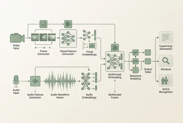 Multimodal AI Pipelines: High-Throughput Video Processing, Whisper Transcriptions, and Vector Indexing