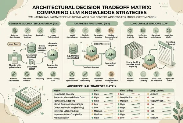 Fine-Tuning vs. RAG vs. 1M+ Long-Context: The 2026 Production Decision Matrix